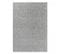 Tapis Salon 160x230 Tissé Gris Rectangle Motif Uni Sakrda