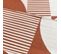 Tapis Exterieur 120x170 Ex1 Sixtos Reversible Orange, Écru