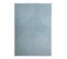 Tapis Salon 160x225 Tissé Bleu Rectangle Motif Géométrique Arcrol