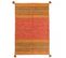 Tapis Kilim 200x290 Rectangle Fait Main En Coton Terra Et Rouge