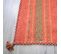 Tapis Kilim 160x230 Rectangle Fait Main En Coton Rouge Et Beige