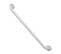 Barre De Redressement Barre D'appui Wc Douche Ou Baignoire En Acier Inoxydable Blanc L 60 Cm