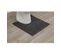 Tapis Contour Wc En Polyester Gris Anthracite 45 X 50 Cm