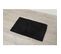 Tapis De Salle De Bain Noir En Microfibre Chenille 50 X 80 Cm