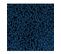 Tapis De Salle De Bain Bleu Paon En Microfibre Chenille 50 X 80 Cm
