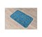 Tapis microfibre 50x80 cm  Bleu