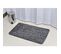 Tapis microfibre 50x80 cm  Gris