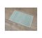 Tapis De Salle De Bain Vert Amande  En Microfibre Boules 45 X 75 Cm