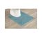 Tapis Contour Wc En Polyester Bleu Pagode  45 X 50 Cm