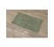 Tapis De Salle De Bain En Polyester Vert Kaki 45 X 75 Cm