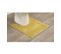 Tapis Contour Wc En Polyester Jaune Moutarde  45 X 50 Cm