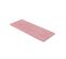 Grand Tapis De Salle De Bain Double Vasque En Microfibre Rose 50 X 120 Cm