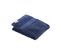 Serviette De Toilette Tissu Éponge 100% Coton Bleu Marine 30 X 50 Cm