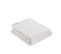 Serviette De Toilette Tissu Éponge 100% Coton Blanc 50 X 90 Cm