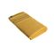 Drap De Bain 100% Coton Bicolore Jaune Ocre Et Noir 90 X 150 Cm