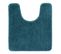 Tapis Contour Wc En Microfibre Bleu Canard 45 X 50 Cm