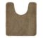 Tapis Contour Wc En Microfibre Marron 45 X 50 Cm