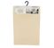 Tapis De Salle De Bain Beige Lin En Relief 40 X 60 Cm