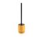 Brosse Wc Avec Support En Résine Ocre Et Noir