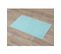 Tapis De Salle De Bain Vert D'eau En Microfibre Boules 45 X 75 Cm