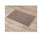 Tapis De Salle De Bain Marron En Microfibre Boules Taupe 50 X 80 Cm