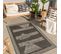 Tapis Extérieur - 120x160cm - Anthracite - 100% Polypropylène Résistant Aux Uv - 800gr/m2 - 192 000