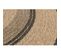 Tapis Extérieur Rond - 160cm - Naturel - 100% Polypropylène Résistant Aux Uv - 1400 Gr/m2 - Cora