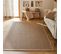 Tapis Extérieur - 60x180cm - Naturel - 100% Polypropylène Résistant Aux Uv - 1400 Gr/m2 - Leya