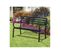 Banc De Jardin 2 Places Jack Noir