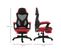 Fauteuil Gaming Inclinable Optimus King Rouge Noir