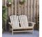 Banc De Jardin 2 Places Meryl Pin Clair