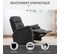 Fauteuil Relax Luke Brun Foncé