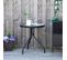 Table Basse Ronde De Jardin  Olga Noire