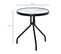 Table Basse Ronde De Jardin  Olga Noire