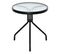 Table Basse Ronde De Jardin  Olga Noire