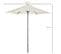 Parasol Droit Dana Beige