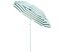 Parasol Inclinable Octogonal Mint Vert Et Blanc