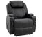 Fauteuil De Relaxation Électrique Massant Charlotte Noir