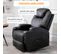 Fauteuil De Relaxation Électrique Massant Charlotte Noir