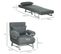 Fauteuil Convertible Leonie Gris