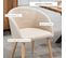 Lot De 2 Chaises Design Angelina Beige