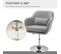 Fauteuil Haut Vegas Gris