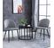 Lot De 2 Chaises Design Beatrice Grises