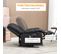 Fauteuil De Relaxation Massant Emilio Noir