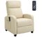 Fauteuil Relaxant Massant Youri Crème