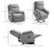 Fauteuil De Relaxation Releveur Augusto Gris Clair Chiné