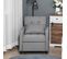 Fauteuil Chauffeuse Convertible Spezia Gris