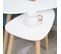 Lot De 2 Tables Basses Gigognes Cosenza Blanc Et Bois