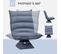 Fauteuil Lounge Saragosse Gris