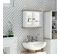 Armoire Murale De Salle Bain Sydney En Mdf Blanc